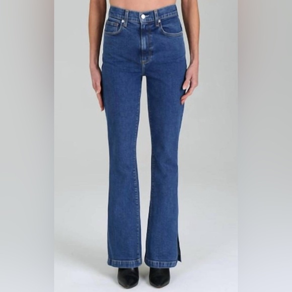 LE JEAN stella flare jean in hawk 29 - Picture 1 of 13